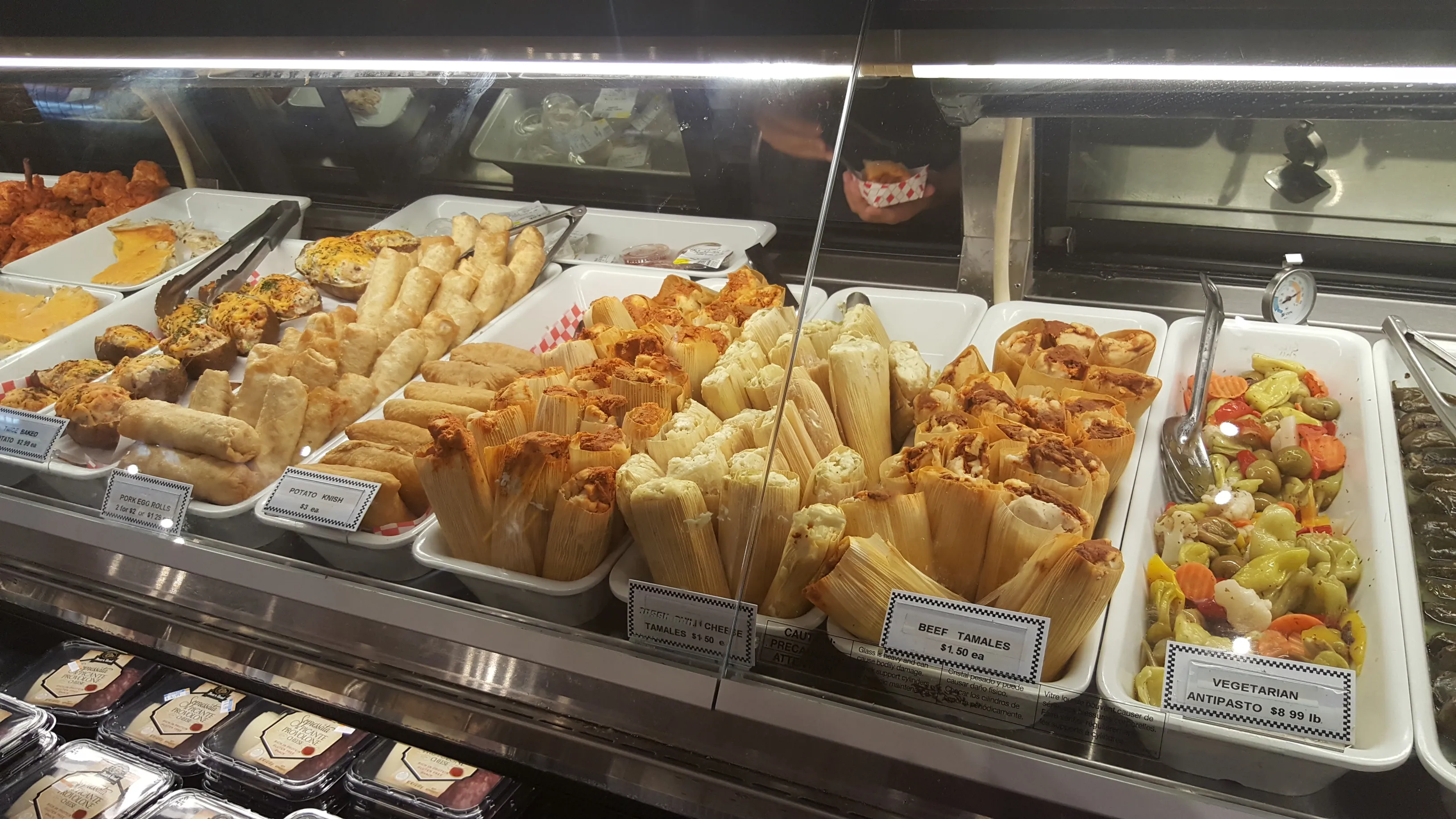 Tamales in local market in Tucson