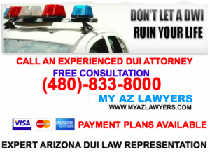 Arizona DUI attorney ad