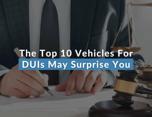 The Top 10 Vehicles For DUIs May Surprise You